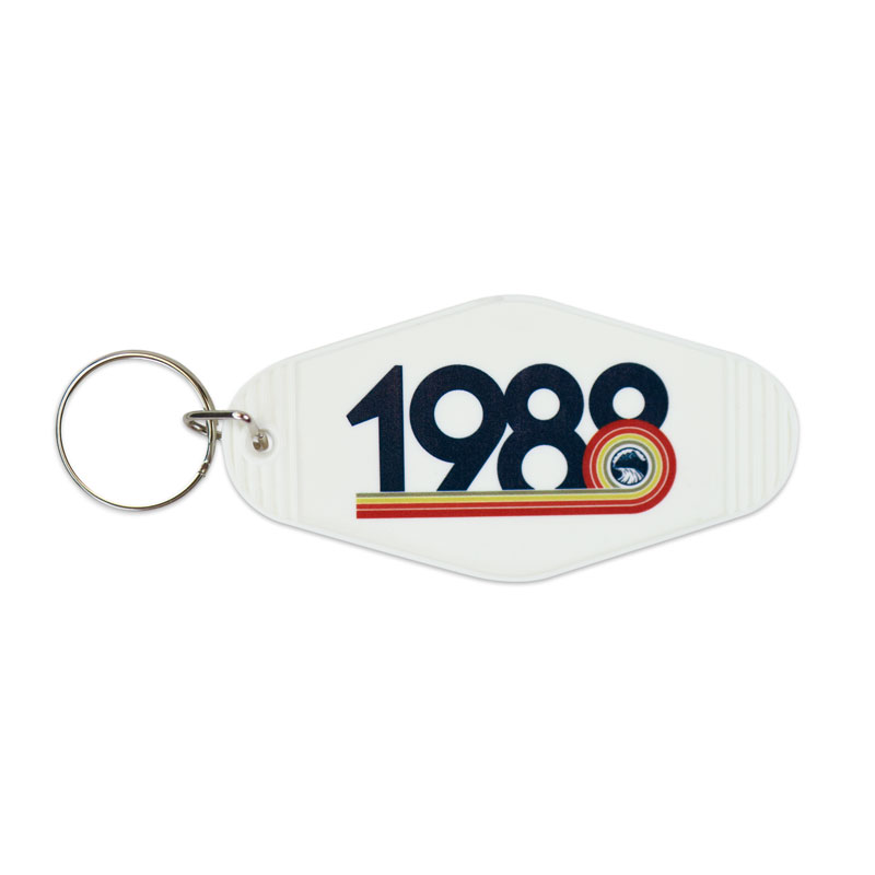 DB 1988 Vintage Keychain - White - Image 2