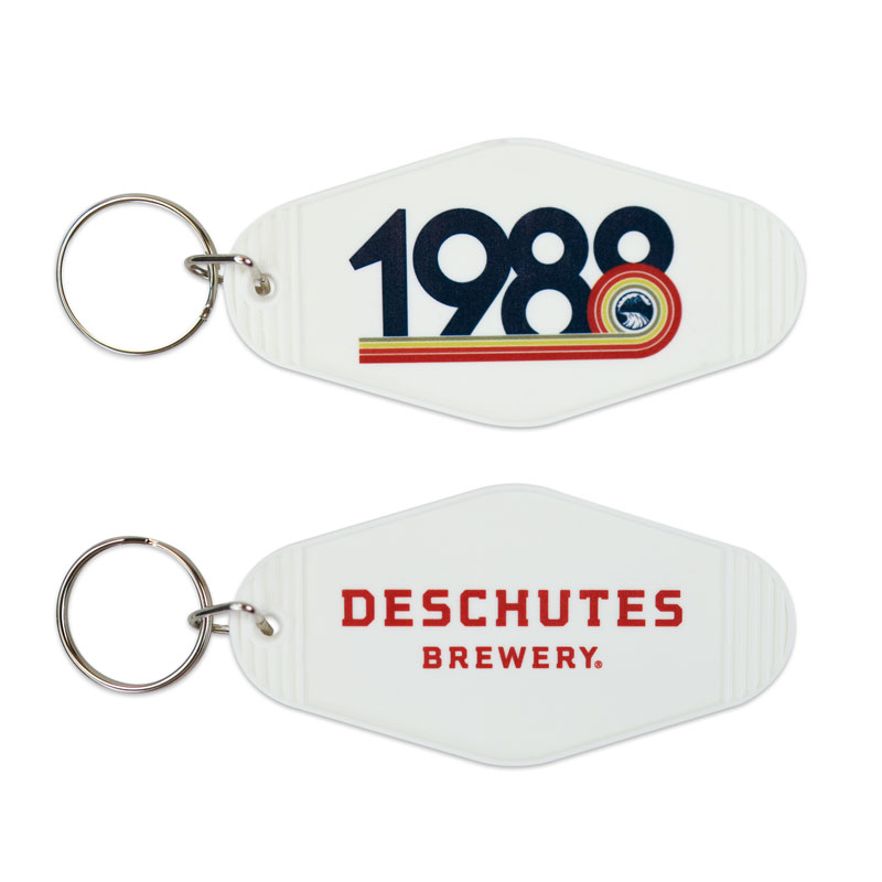 DB 1988 Vintage Keychain - White